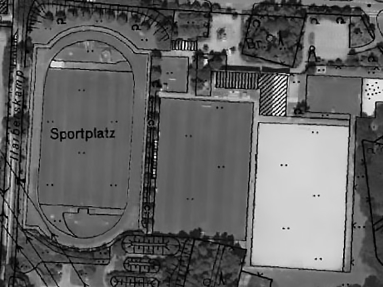 Karte Sportplatz